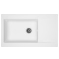 Aquasanita ECOTEK 300 Кухонная мойка 860x500mm, белая матовая