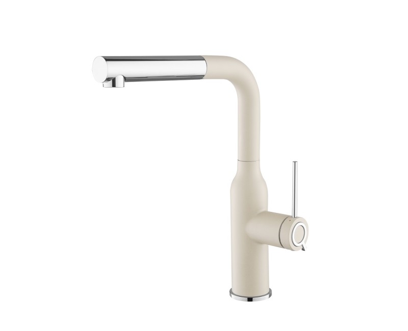 Aquasanita Supra Кухонный смеситель c выдвижным изливом, silica