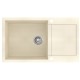 Aquasanita TESA PLUS Virtuves izlietne 860x500 mm, SQT104AW-113 Aquasanita TESA PLUS Virtuves izlietne 860x500 mm, SQT104AW-113