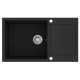 Aquasanita TESA PLUS Virtuves izlietne 860x500 mm, SQT104AW-601 Aquasanita TESA PLUS Virtuves izlietne 860x500 mm, SQT104AW-601