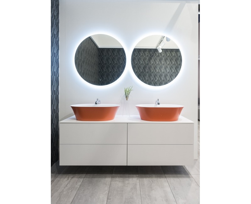 Balteco Зеркало с LED освещением Ø 60см, EC60