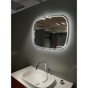 Balteco Зеркало с LED освещением 80x65см, MO80
