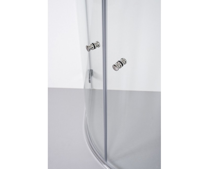 Baltijos Brasta Душевой уголок полукруглый JULIJA 90x90cm