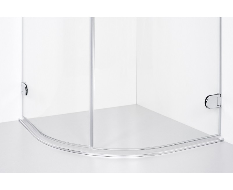 Baltijos Brasta Душевой уголок полукруглый JULIJA 90x90cm