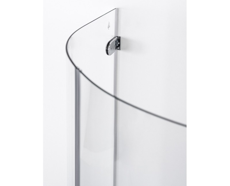 Baltijos Brasta Душевой уголок полукруглый JULIJA 90x90cm