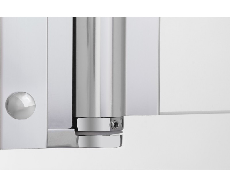 Baltijos Brasta Душевой уголок полукруглый JULIJA 90x90cm