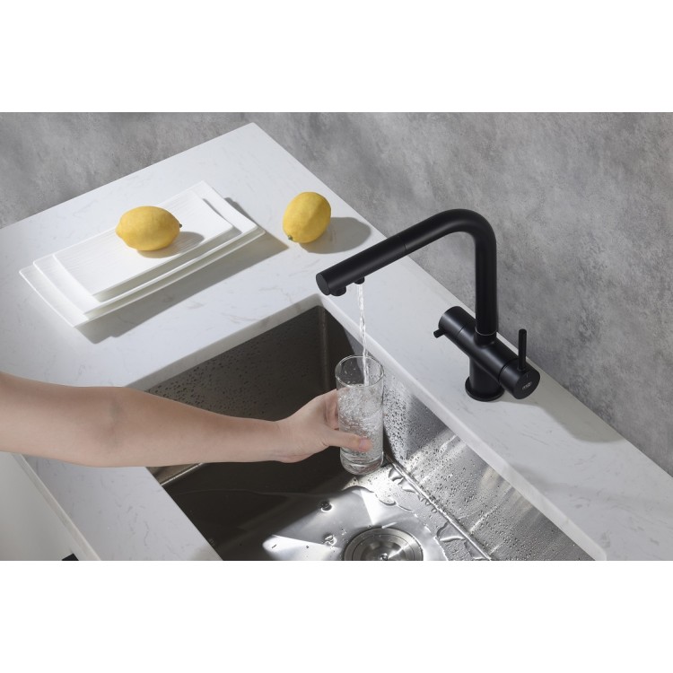 BLUE WATER APALA Virtuves jaucējkrāns filtrētam ūdenim ar izvelakmu izteku, APALA-BM BLUE WATER APALA Virtuves jaucējkrāns filtrētam ūdenim ar izvelakmu izteku, APALA-BM