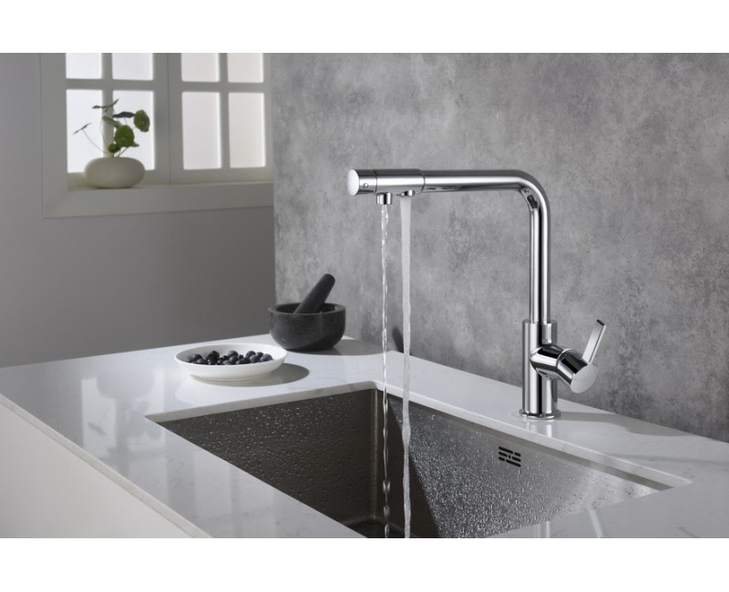 BLUE WATER ROYAL Смеситель для кухни с подключением фильтра воды, ROYAL-CH