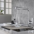 BLUE WATER ROYAL Смеситель для кухни с подключением фильтра воды, ROYAL-CH