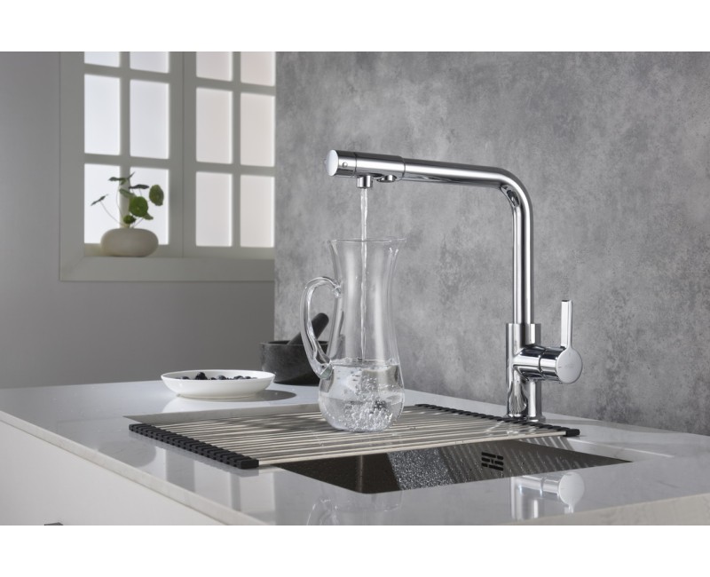 BLUE WATER ROYAL Смеситель для кухни с подключением фильтра воды, ROYAL-CH