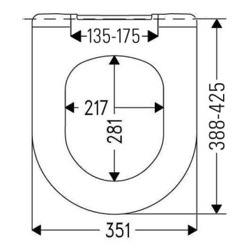 Cedo Сиденье для унитаза Rimini Beach