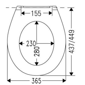 Cedo Сиденье для унитаза Rio Beach
