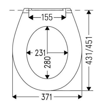 Cedo Сиденье для унитаза Universal