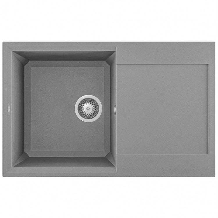 Elleci Virtuves izlietne Easy-300 79x50cm, pelēka Elleci Virtuves izlietne Easy-300 79x50cm, pelēka
