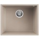 Elleci Virtuves izlietne Quadra-105 540x440 mm, pabūvējama, beige Elleci Virtuves izlietne Quadra-105 540x440 mm, pabūvējama, beige