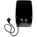 Faneco Сушилка для рук 1000W LEVANTE Black D100SCBB