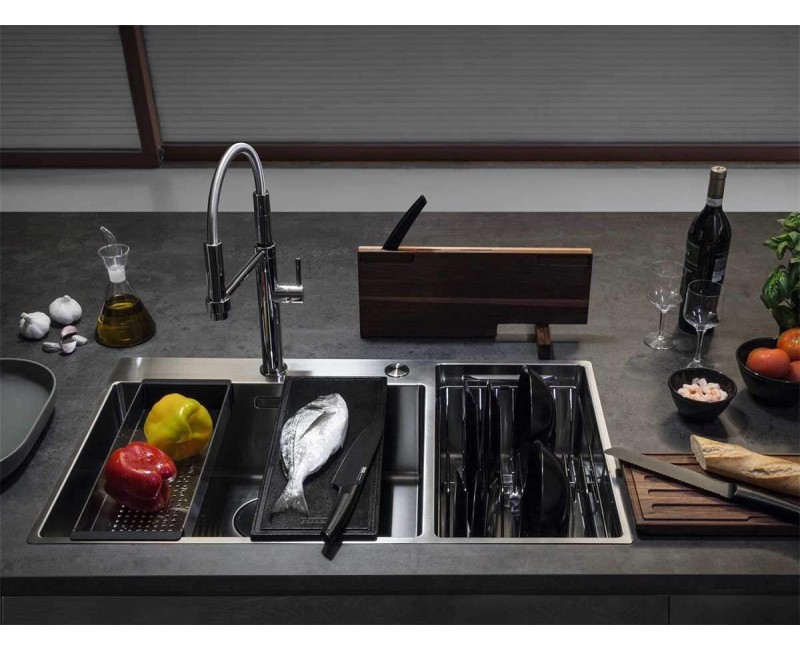 FRANKE Кухонная мойка BOX CENTRE 86x51 см, BWX 220-54-27A