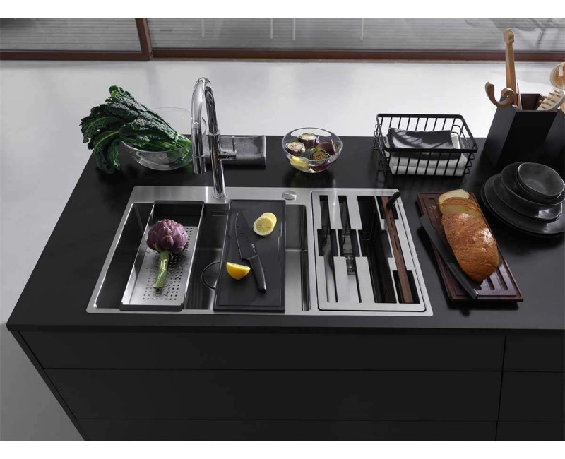 FRANKE Кухонная мойка BOX CENTRE 86x51 см, BWX 220-54-27A