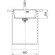 FRANKE Кухонная мойка MARIS 56x51 cm PushKnob, MRG 610-52 A 114.0658.295 FRANKE Кухонная мойка MARIS 56x51 cm PushKnob, MRG 610-52 A 114.0658.295