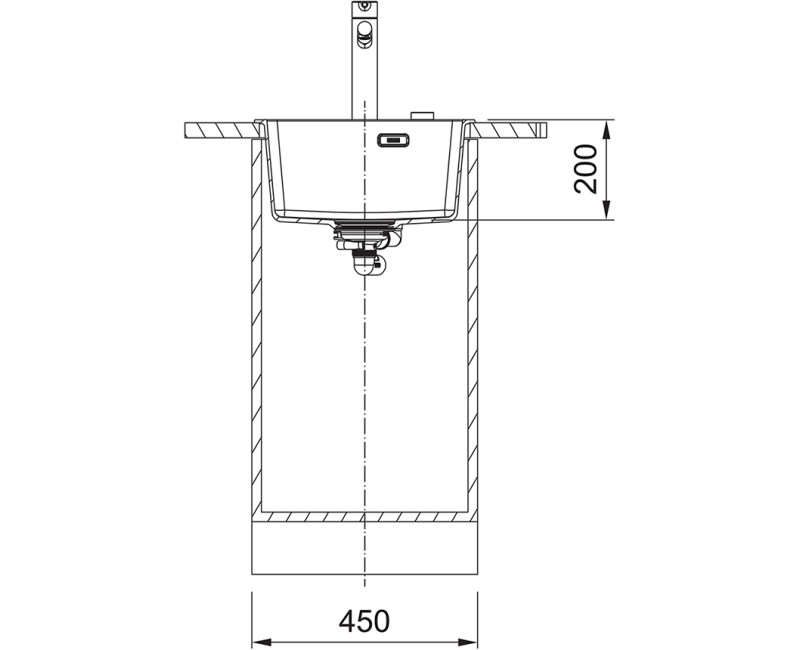 FRANKE Кухонная мойка MARIS 44x50 cm, MRG 610-39 A 114.0658.417