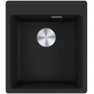 FRANKE Virtuves izlietne MARIS 44x50 cm PushKnob, MRG 610-39 A 114.0658.417 Melna