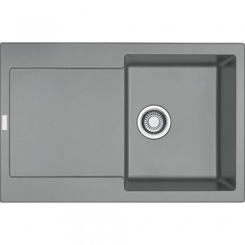 FRANKE Virtuves izlietne MARIS 78x50cm, MRG 611, pelēka, 114.0055.695
