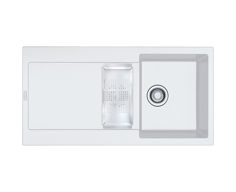 FRANKE Virtuves izlietne MARIS 97x50cm, MRG 651, balta, 114.0055.823