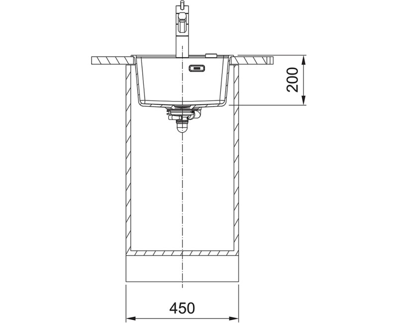 FRANKE Кухонная мойка MARIS 41x51 cm, MRG 610-37 A 114.0658.255