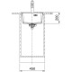 FRANKE Кухонная мойка MARIS 41x51 cm PushKnob, MRG 610-37 A 114.0658.254 FRANKE Кухонная мойка MARIS 41x51 cm PushKnob, MRG 610-37 A 114.0658.254