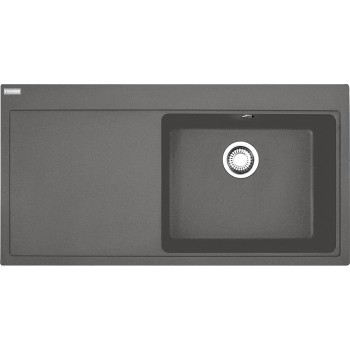 FRANKE Virtuves izlietne MYTHOS 100x51,5cm, MTG 611, steingrau