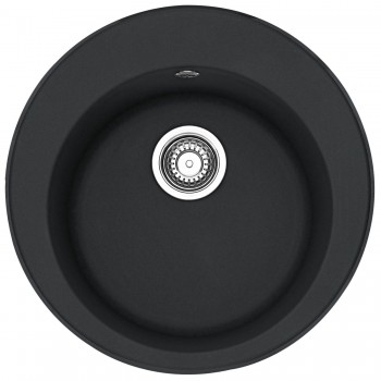 FRANKE Кухонная мойка RONDA 51cm manual, ROG 610-41, черный матовый