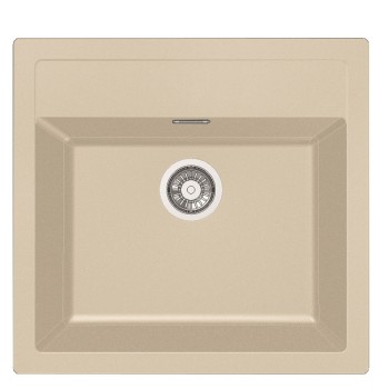 FRANKE Tectonite Кухонная мойка SIRIUS 56x53 cm, SID 610, бежевая