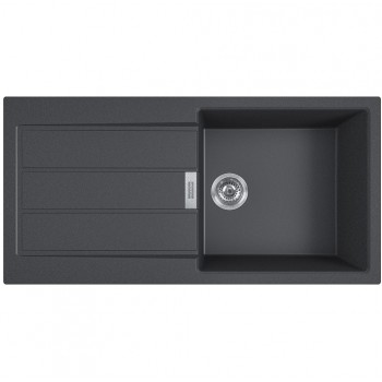 FRANKE Tectonite Virtuves izlietne SIRIUS 100x51 cm, S2D 611-100, carbon