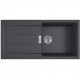 FRANKE Tectonite Virtuves izlietne SIRIUS 100x51 cm, S2D 611-100, carbon FRANKE Tectonite Virtuves izlietne SIRIUS 100x51 cm, S2D 611-100, carbon