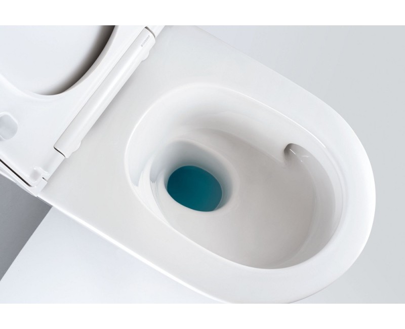Geberit ONE Rimless Piekaramais WC pods ar Soft Close vāku, TurboFlush