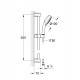 GROHE TEMPESTA Cosmopolitan 100 Душевой гарнитур 4 режима, 27580002 GROHE TEMPESTA Cosmopolitan 100 Душевой гарнитур 4 режима, 27580002