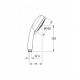 GROHE TEMPESTA Cosmopolitan 100 Душевой гарнитур 3 режима, 27576002 GROHE TEMPESTA Cosmopolitan 100 Душевой гарнитур 3 режима, 27576002