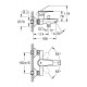Grohe BauEdge New Vannas/dušas jaucējkrāns, 23604001 Grohe BauEdge New Vannas/dušas jaucējkrāns, 23604001