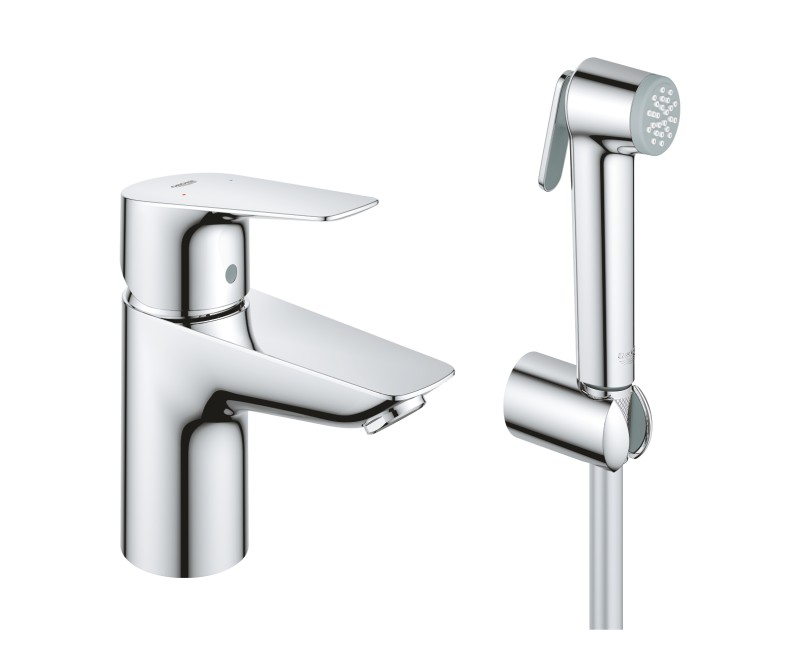 Grohe BauEdge New Izlietnes jaucējkrāns ar bidettu, 23757001