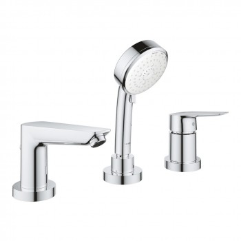 Vannas / Dušas maisītājs Grohe BauEdge New, 3 caurumu, uz virsmas, hroms