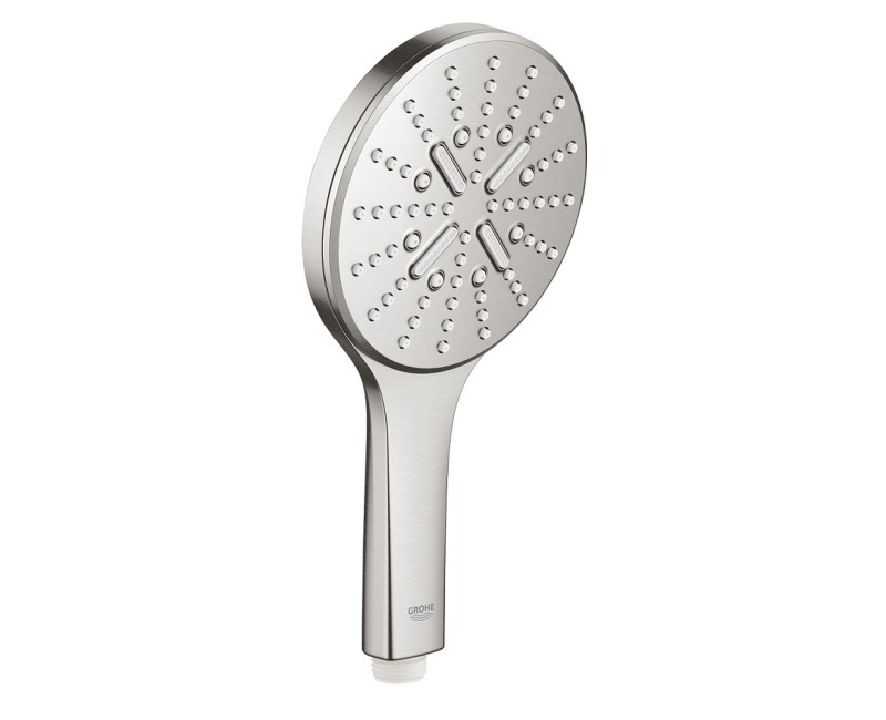 Grohe Ручной душ Rainshower SmartActive 130, 3 режима, supersteel