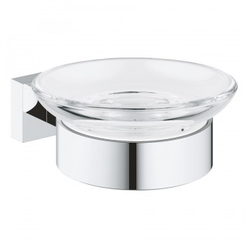 Мыльница Grohe с держателем Essentials Cube, хром