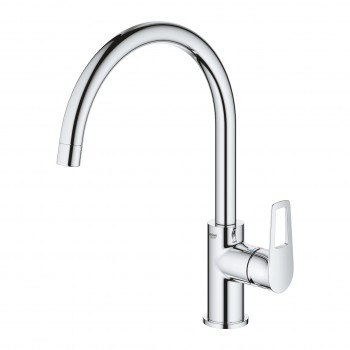 Смеситель для кухни Grohe BauLoop, хром
