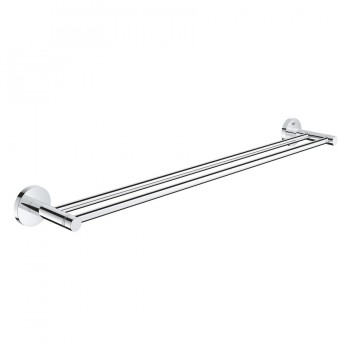 Grohe Essentials Dubultais dvieļu turētājs 60 cm, hroms