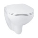 Komplekts Grohe BauCeramic Rimless WC+rāmis Rapid SL+poga Cosmo, 395896000 Komplekts Grohe BauCeramic Rimless WC+rāmis Rapid SL+poga Cosmo, 395896000