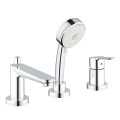 Grohe BauEdge Смеситель для ванны, 3-секционный, хром 2511700A
