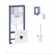 Grohe Komplekts-WC rāmis+taustiņš Cosmo+tualetes birste+Grohe fresh, 39000000 Grohe Komplekts-WC rāmis+taustiņš Cosmo+tualetes birste+Grohe fresh, 39000000