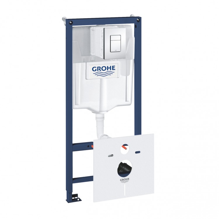 Grohe Komplekts-WC rāmis+taustiņš Cosmo+tualetes birste+Grohe fresh, 39000000 Grohe Komplekts-WC rāmis+taustiņš Cosmo+tualetes birste+Grohe fresh, 39000000