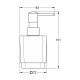 Grohe Selection Cube Дозатор для жидкого мыла без держателя, хром Grohe Selection Cube Дозатор для жидкого мыла без держателя, хром