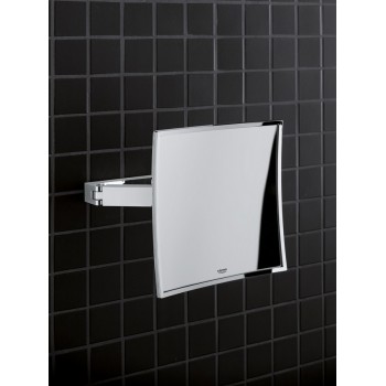 Grohe Selection Cube Вращающееся зеркало с 3-кратным увеличением. хром
